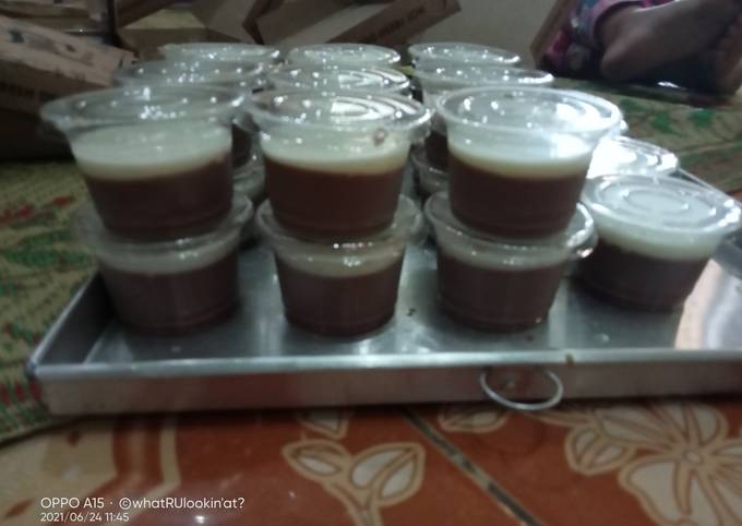 Resep Milo Pudding With Vanilla Vla Oleh Maryam O Brian Cookpad