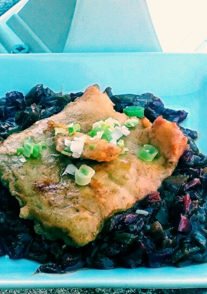 Una foto de Bacalao a la vizcaína. Bychusmi