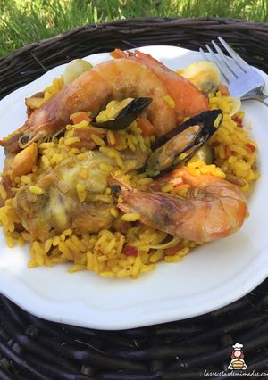 Una foto de Paella mixta