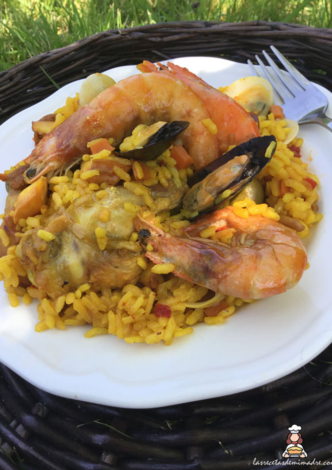 Una foto de Paella mixta
