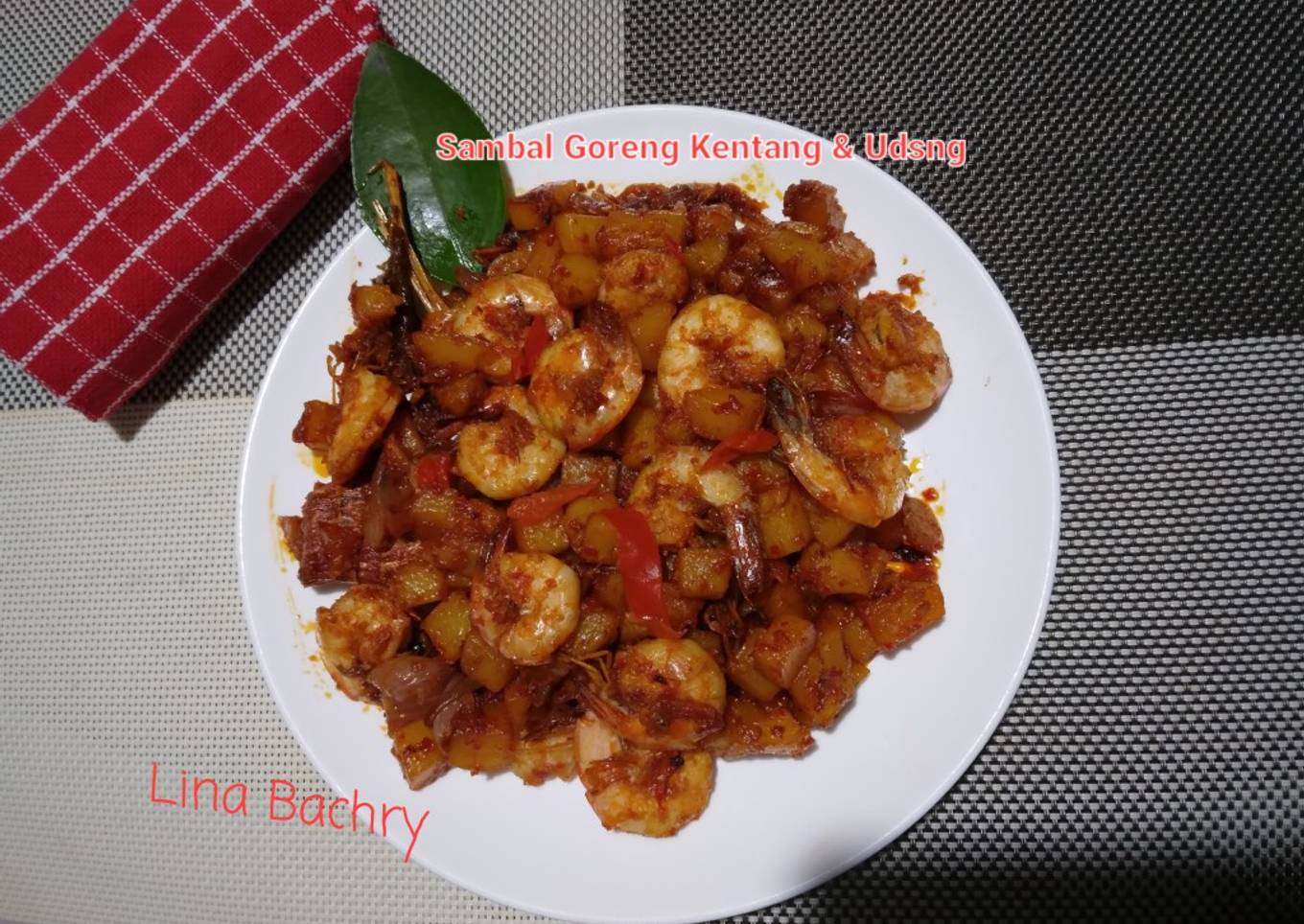 Sambal Goreng Kentang& Udang (Irit Minyak)