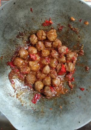 Foto resep Bakso pedas manis ala ala
