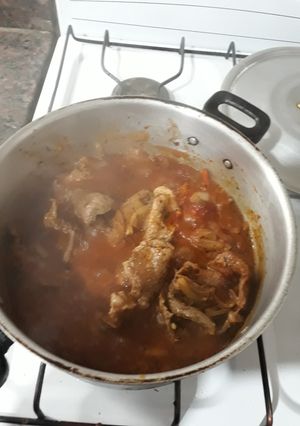Una foto de Carnecita a la cacerola. Grace