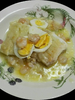 Una foto de Bacalao a la koskera