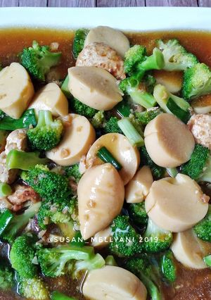 Foto resep Cah brokoli tofu