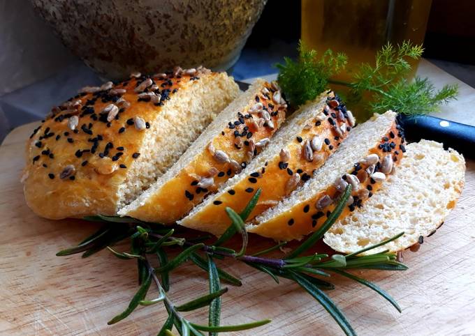 Pane homemade alla zucca