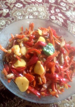 Foto resep Ikan teri kulit melinjo