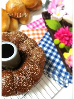 Foto resep Roti sobek coklat empyuk(1x proofing)