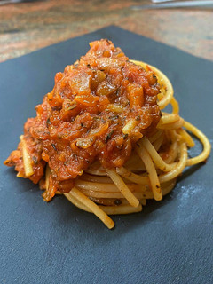 Una foto de Pasta all'arrabiatta 🍅🌶️