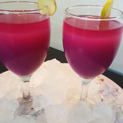 A picture of Java plum juice | jamun juice.