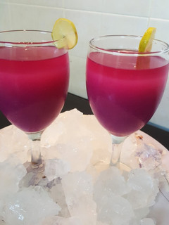 A picture of Java plum juice | jamun juice.