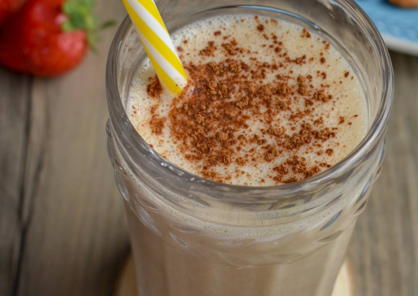 Desayuno saludable de batido de plátano 🍌