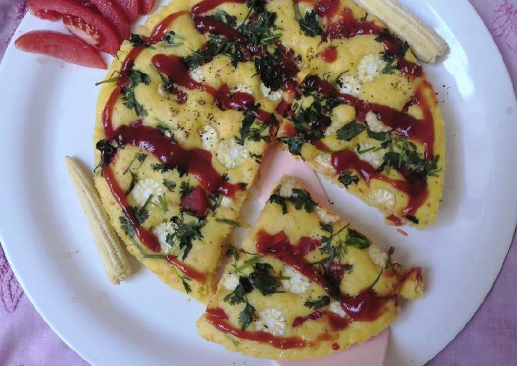 Dhokla Pizza