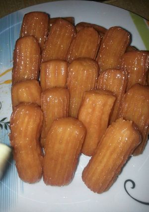 صورة لوصفة طريقة عمل بلح الشام