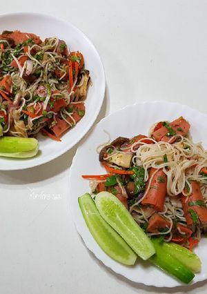 รูปของ ยำขนมจีนจานด่วน