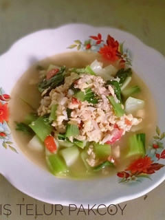 Foto resep Tumis Telur Pakcoy