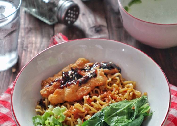 Resep Yamin Ayam Crispy Saus Teriyaki, Menggugah Selera