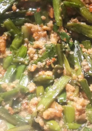 Foto resep Cobek oncom genjer