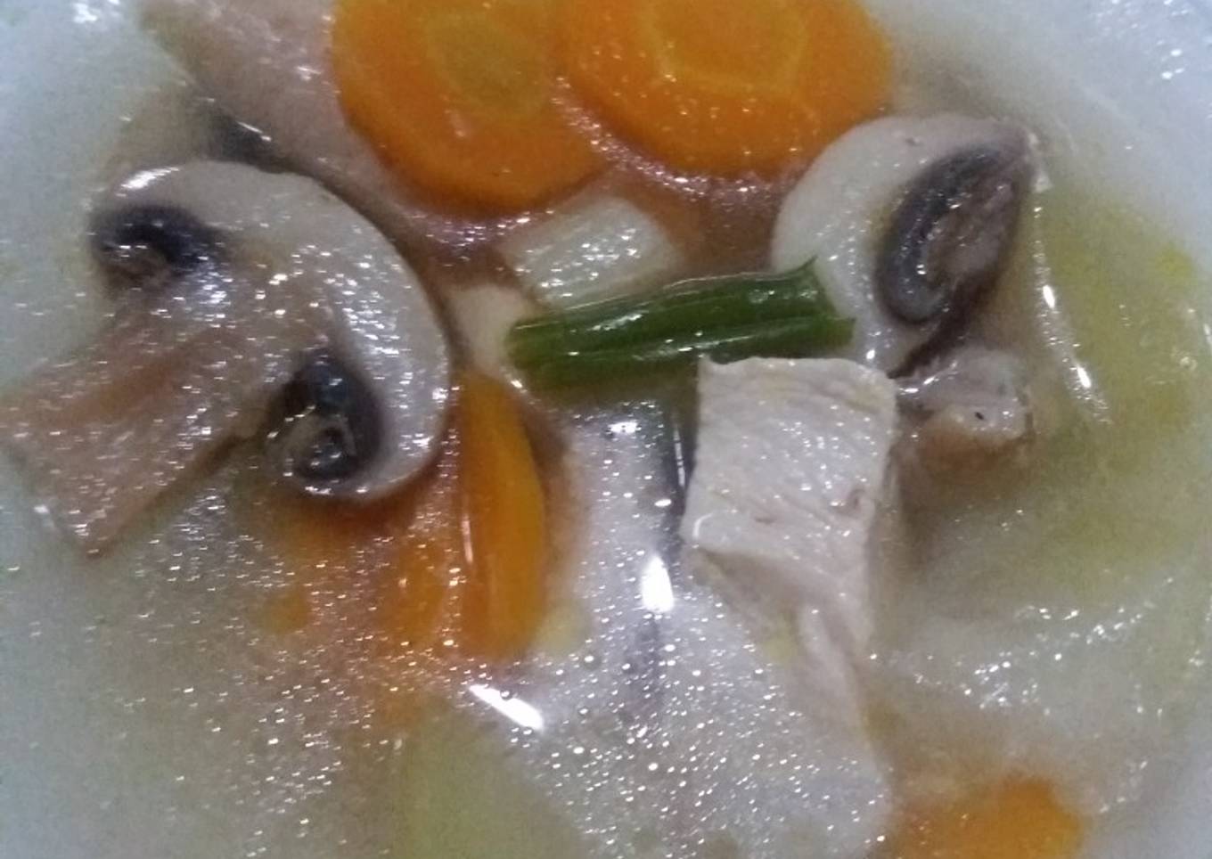 Sop Ayam Jamur