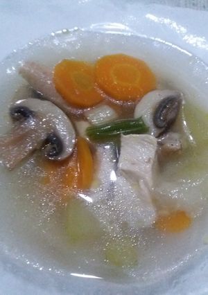Foto resep Sop Ayam Jamur