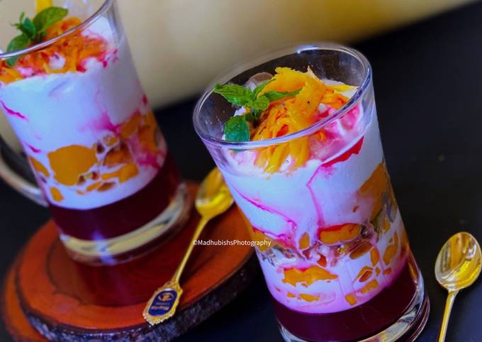 Steps to Make Delicious Mango Falooda