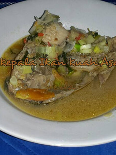Foto resep Kepala Ikan Kuah Asam