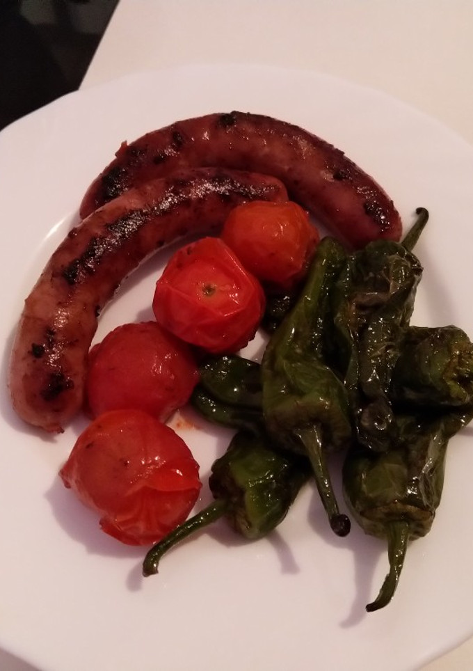 Una foto de Wok verdura y longaniza