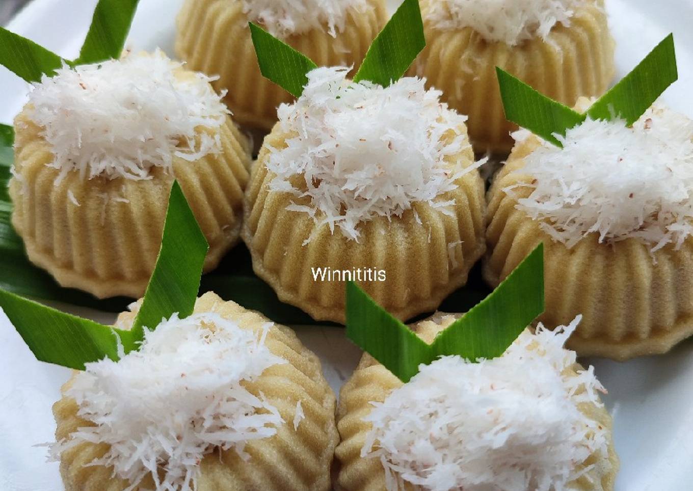 Kue apem gula merah