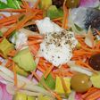 Fresca ensalada mediterranea "agridulce"