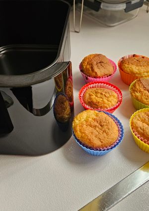Una foto de Magdalenas 6 Airfryer