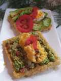 Wafles De Arroz Y Palta / Estilo Avocado Toast