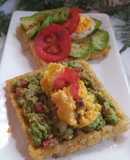 Wafles De Arroz Y Palta / Estilo Avocado Toast