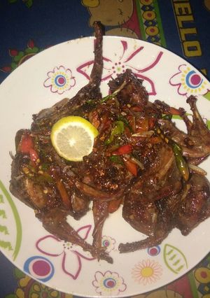 Foto resep Burung puyuh masak kecap
