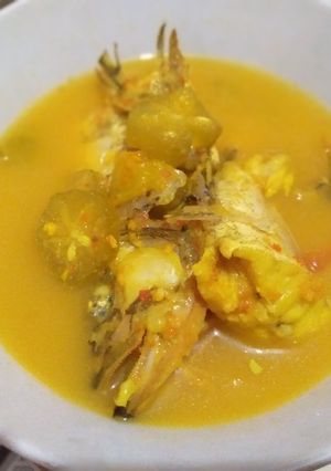 Foto resep Ikan kuah kuning pedas