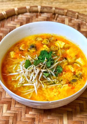 Hình của món Cháo Chay.