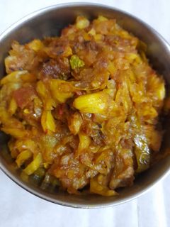 মাছের মাথা দিয়ে কপি (Macher matha diye kopi recipe in Bengali) রেসিপির প্রধান ছবি