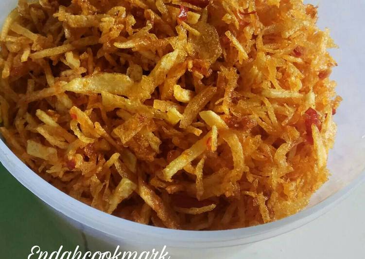 Cara membuat Kentang Mustofa Renyah yang nikmat Untuk Jualan