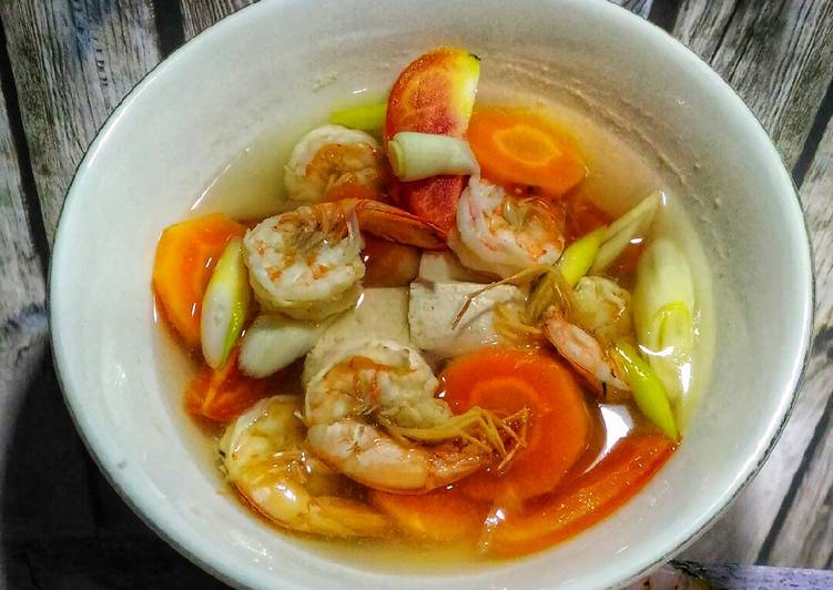 Sup tahu udang