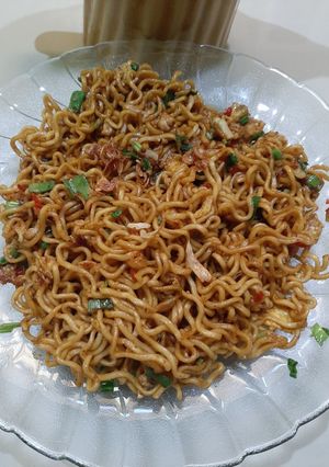 Foto resep Mie goreng sederhana