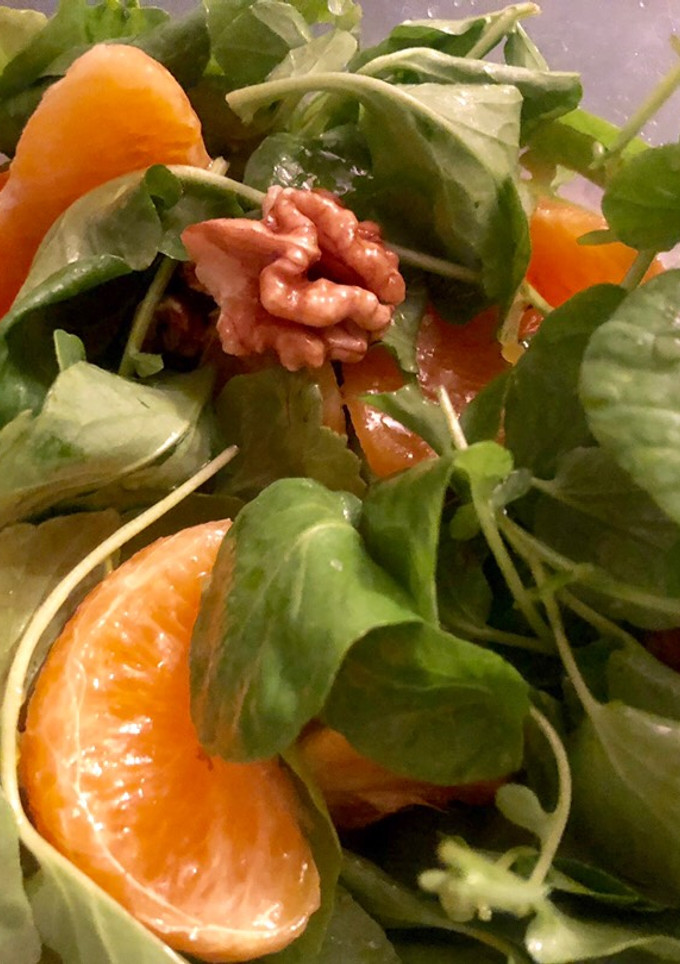Una foto de Ensalada de berros