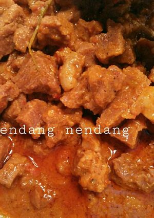 Foto resep Rendang nendang
