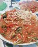 Verduras salteadas estilo Thai