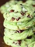 Mint Chocolate Chip Cookies