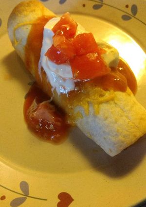 A picture of Baked Burrito.