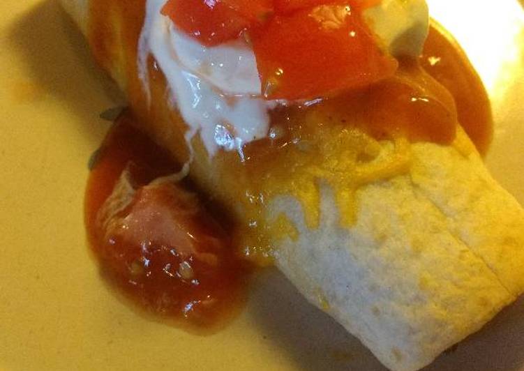 Recipe of Homemade Baked Burrito