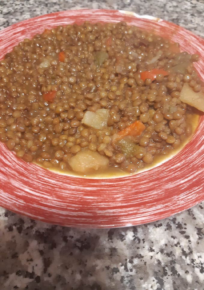 Una foto de Lentejas guisadas