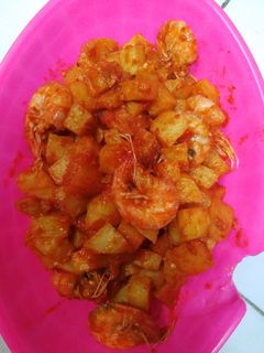 Foto resep Sambel goreng kentang dan udang