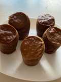 Chocomuffins con forma extraña 🤣