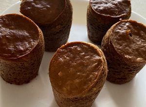 Una foto de Chocomuffins con forma extraña 🤣