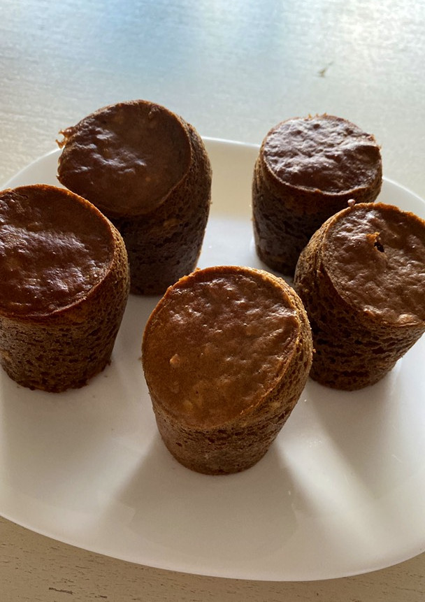 Una foto de Chocomuffins con forma extraña 🤣